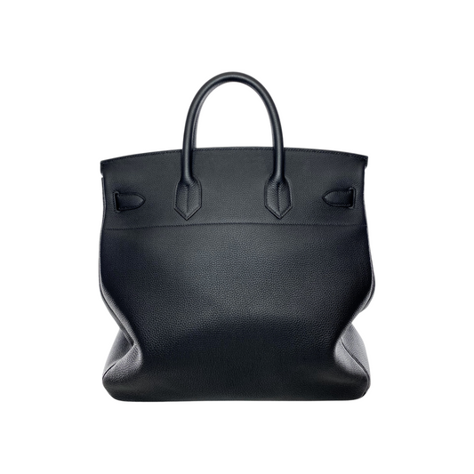 Hermes Birkin 40 HAC Black Togo Palladium Hardware