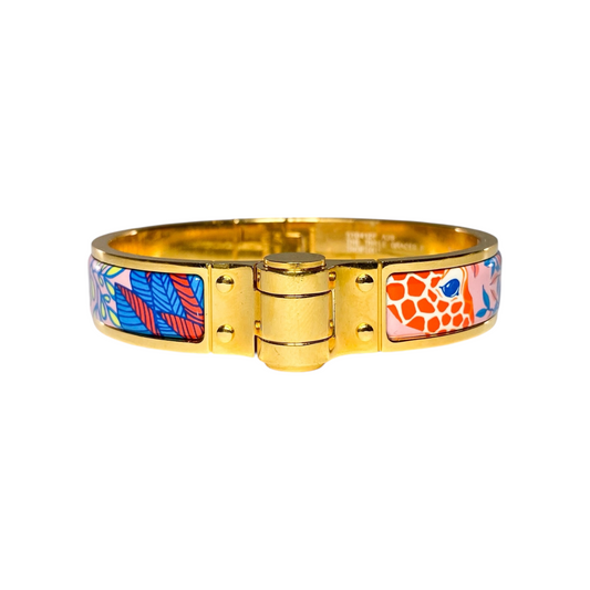 Hermes The Three Graces Narrow Hinge Bracelet