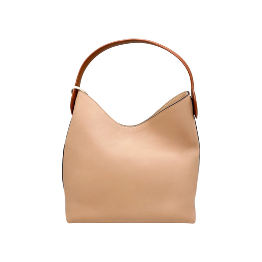 Louis Vuitton Beige Lockme Hobo Bag