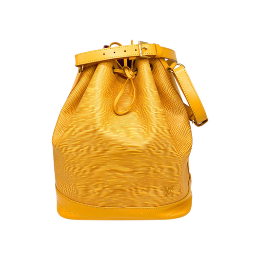 Louis Vuitton Yellow Vintage Epi Neo Noe