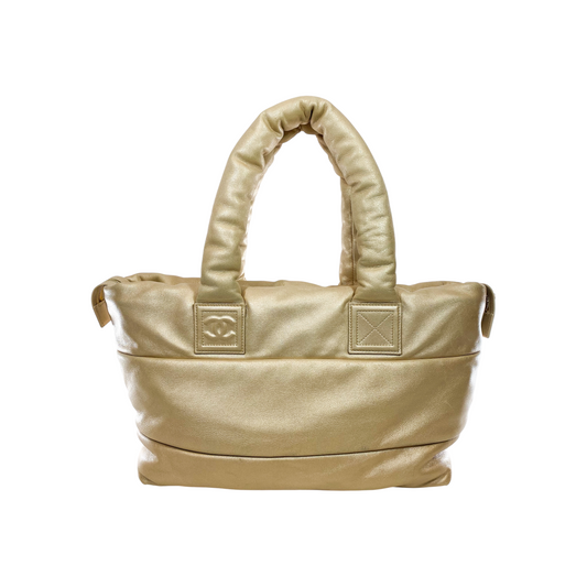 Chanel Gold Coco Cocoon Tote Bag