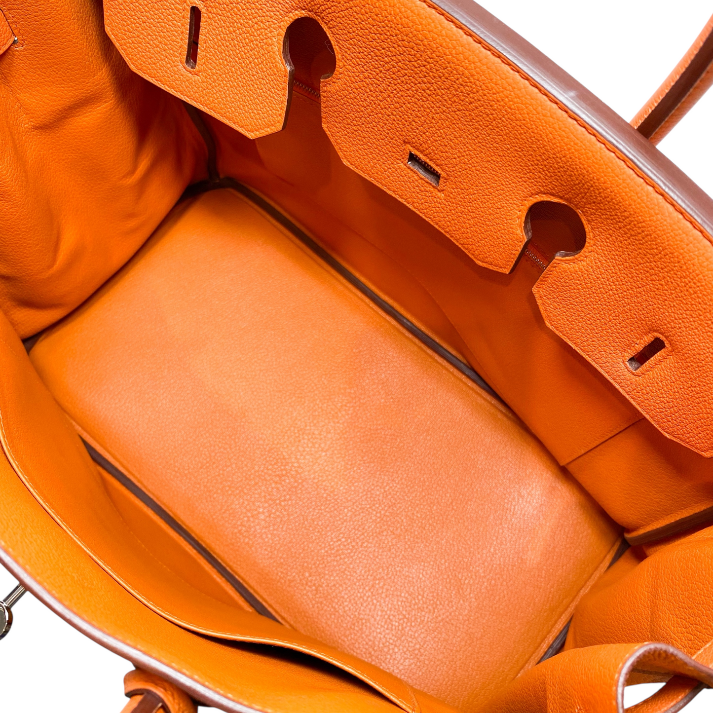 Hermes Birkin 35 Orange Togo Palladium Hardware