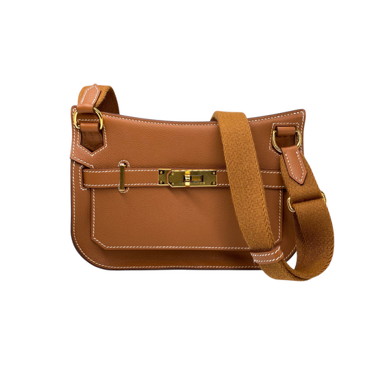 Hermes Mini Jypsiere Gold Evercolor Gold Hardware