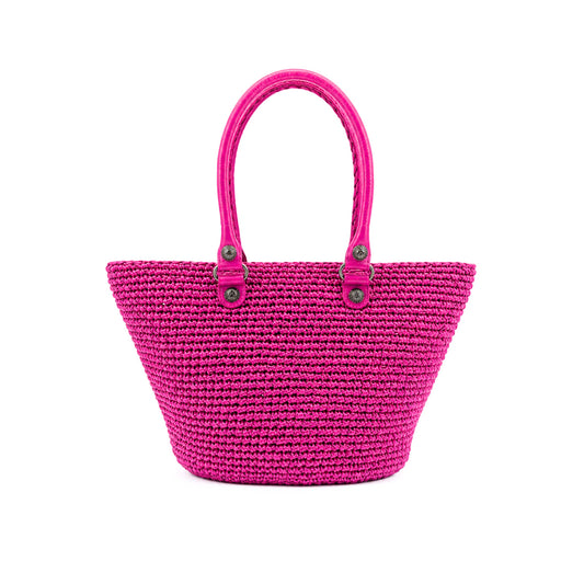 Balenciaga Le Cagole Panier Pink Tote
