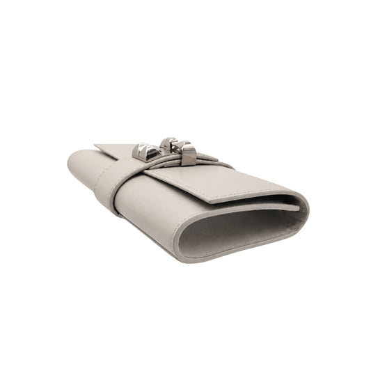 Hermes Medor Gris Perle Clutch