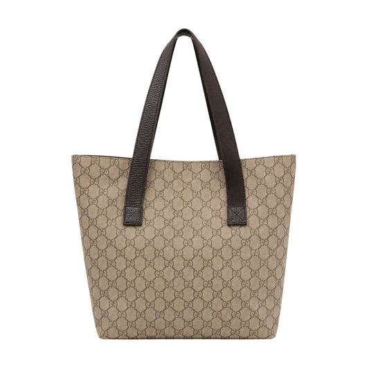 Gucci Brown Monogram Coated Tote