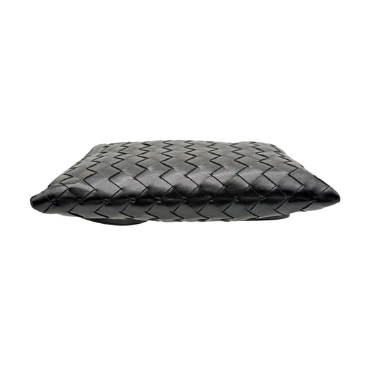 Bottega Veneta Black Mini Hop Bag With Strap