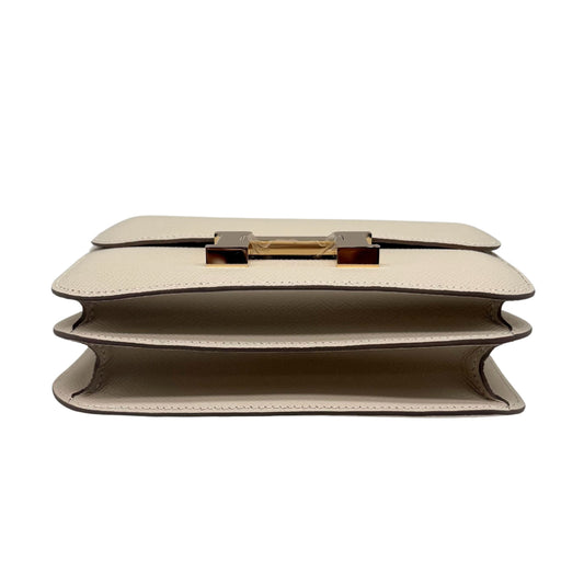 Hermès Constance 18 Craie Epsom Permabrass Hardware