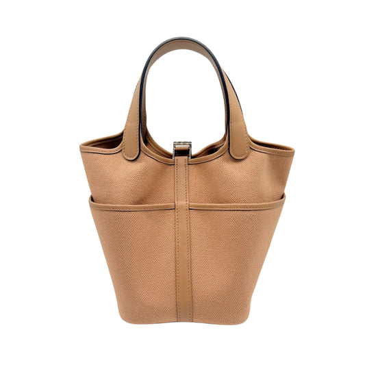 Hermes Picotin 18cm Chai Cargo Palladium Hardware