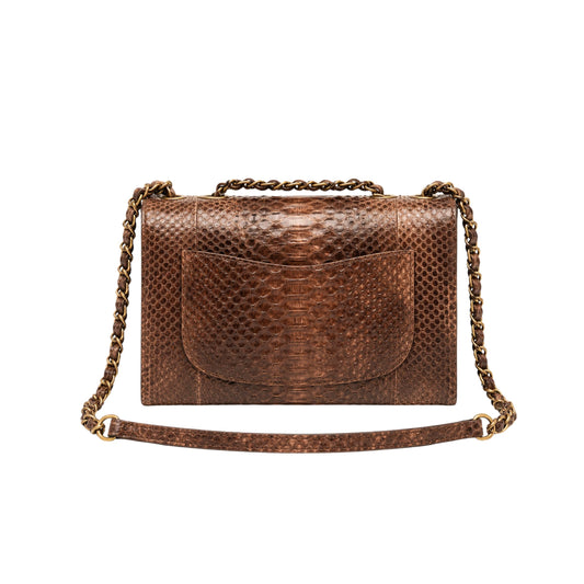 Chanel Timeless Classic Flapbag in Python