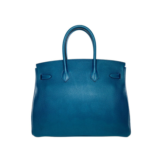 Hermes Birkin 35 Colvert Togo Gold Hardware