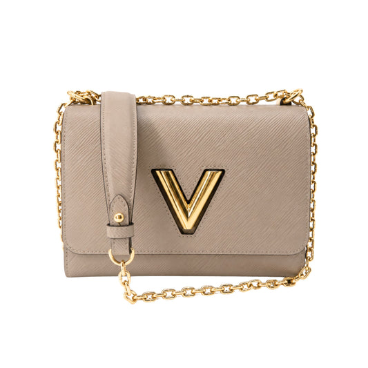 Louis Vuitton Beige Twist Epi Medium Shoulder Bag