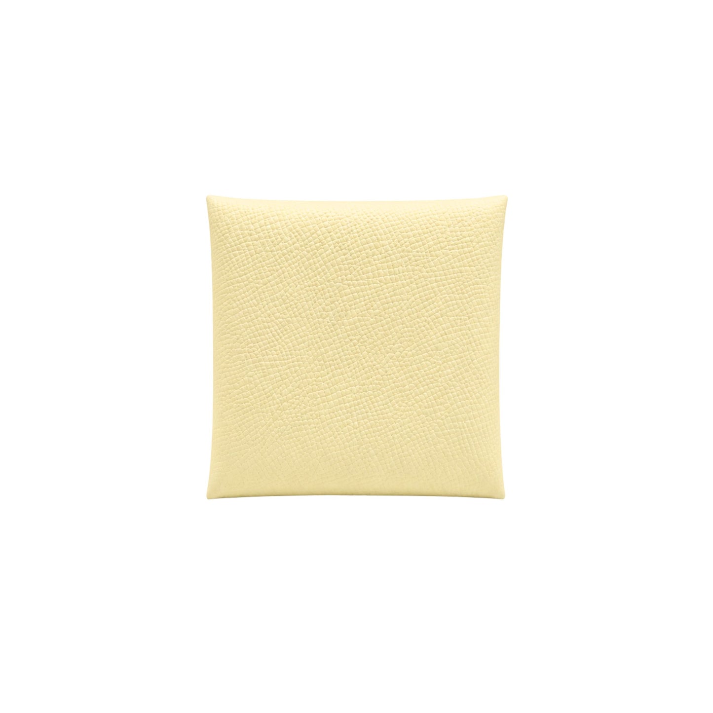 Hermes Bastia Change Purse in Jaune Milton