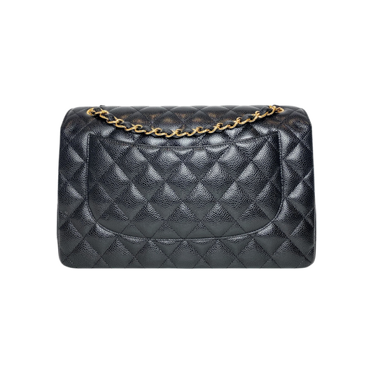 Chanel Black Jumbo Double Flap Bag