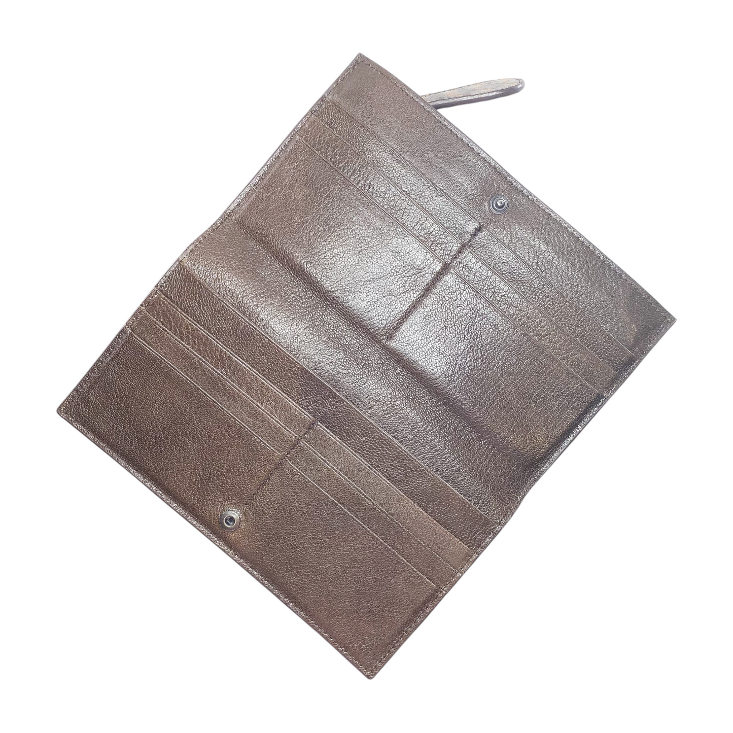 Bottega Veneta Gradient Brown Long Wallet