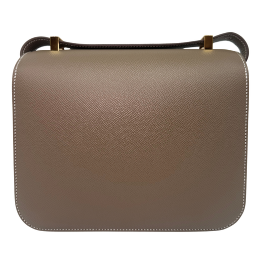 Hermès Constance 24 Etoupe Epsom Gold Hardware