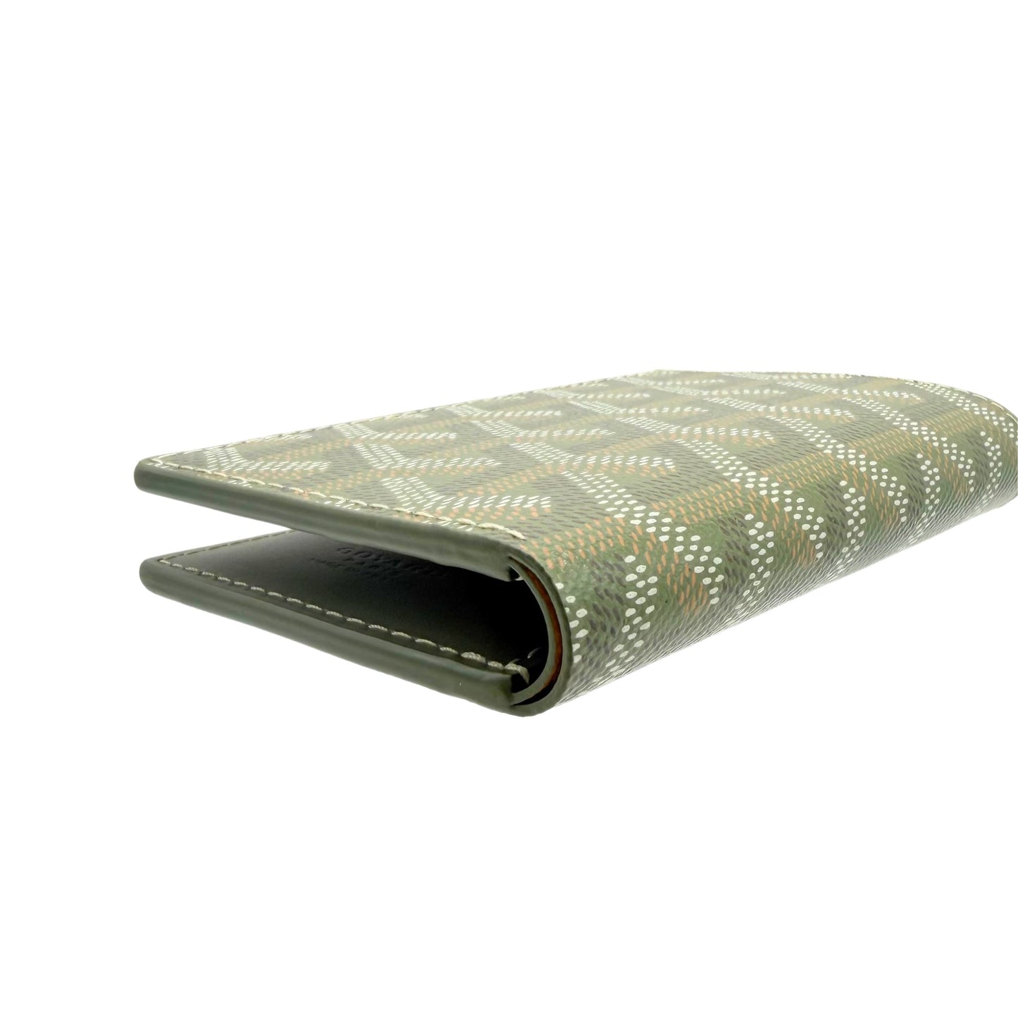 Goyard Saint Pierre Goyardine Green Card Holder