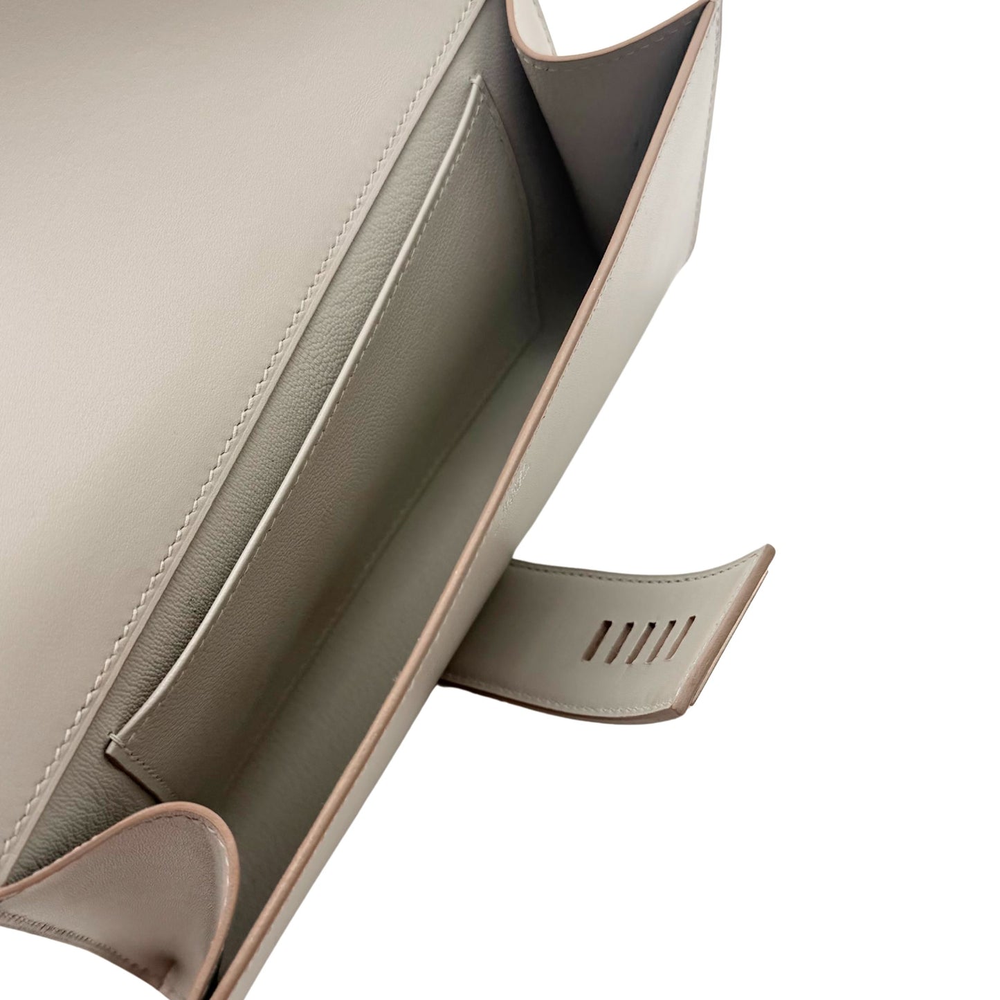 Hermes Medor Gris Perle Clutch
