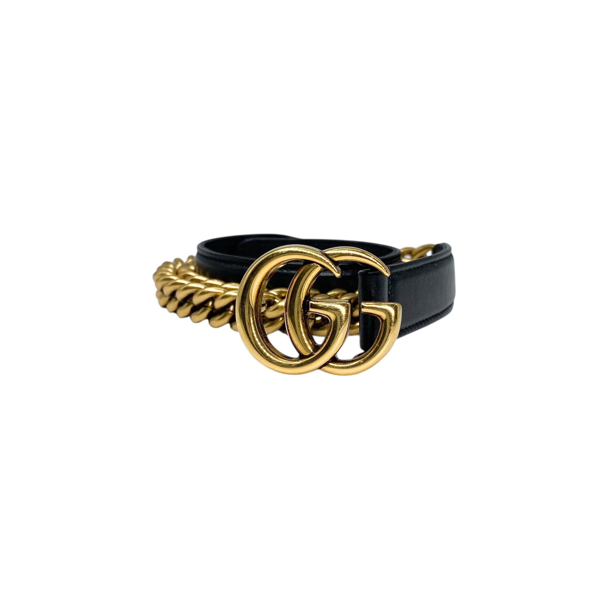 Gold Gucci Marmont belt Gucci 659417 Marmont Men main image 2
