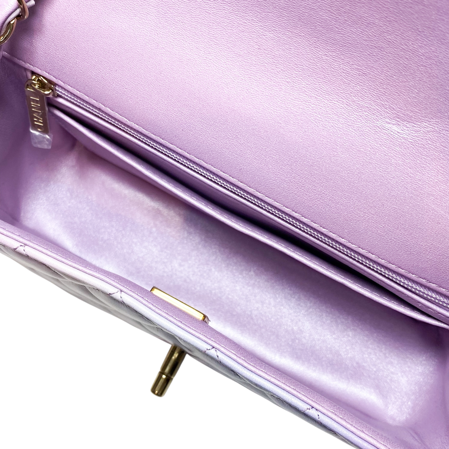 Chanel Purple Tie Dye Ombre Mini Rectangle