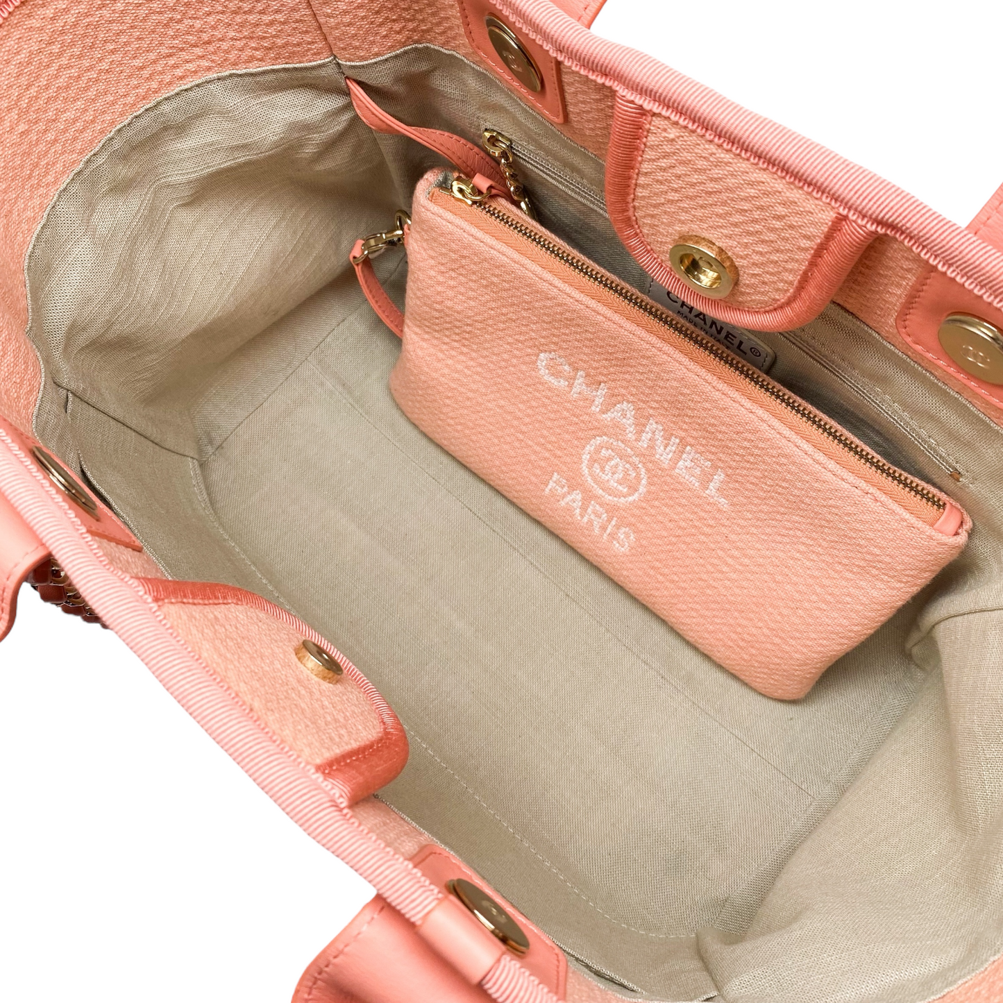 Chanel Pink Small Deauville