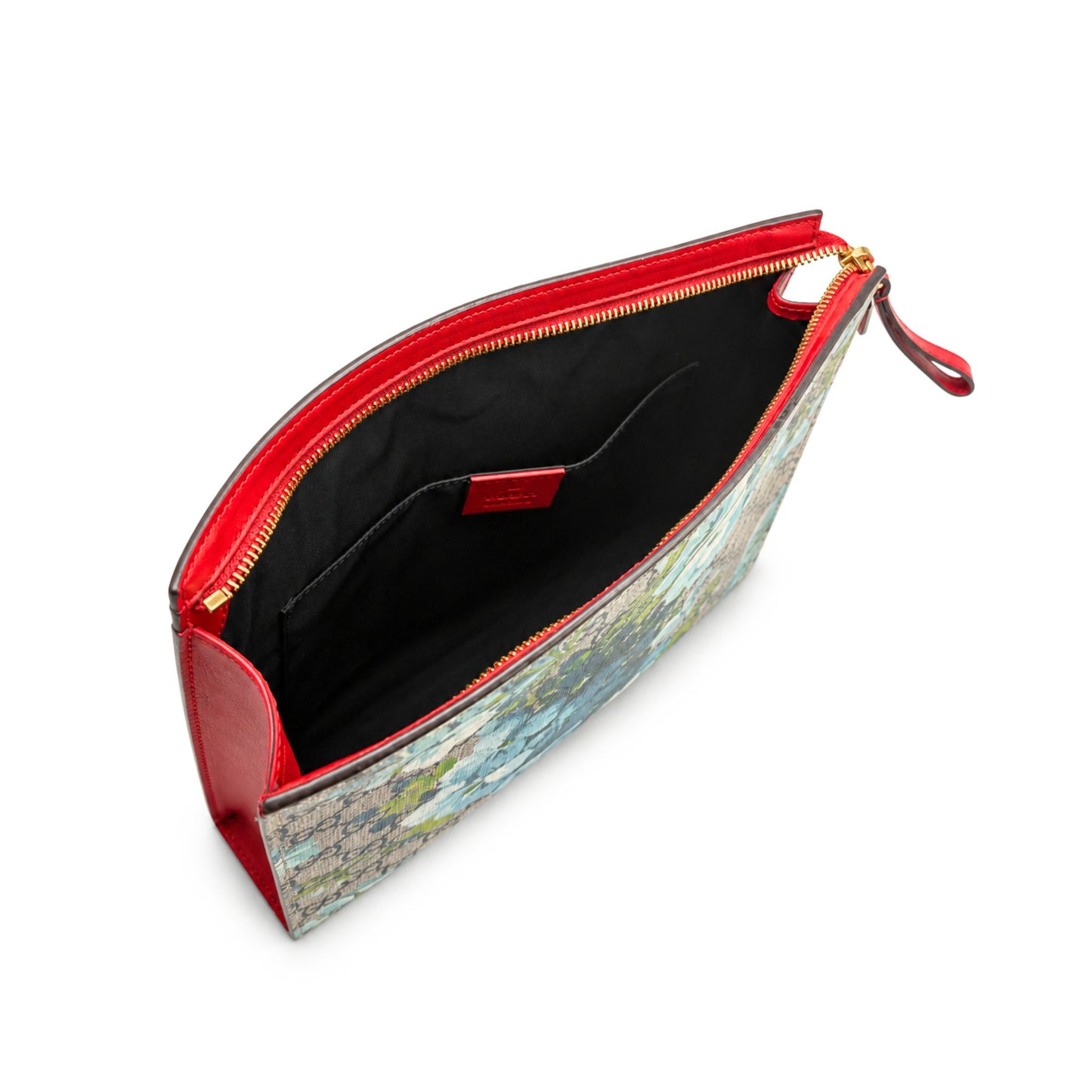 Gucci Blue Blooms Monogram Toiletry Pouch