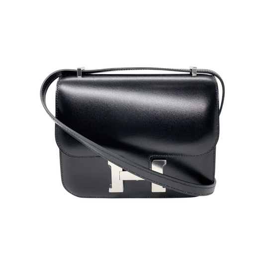 Hermes Constance 18 Black Box Palladium Hardware