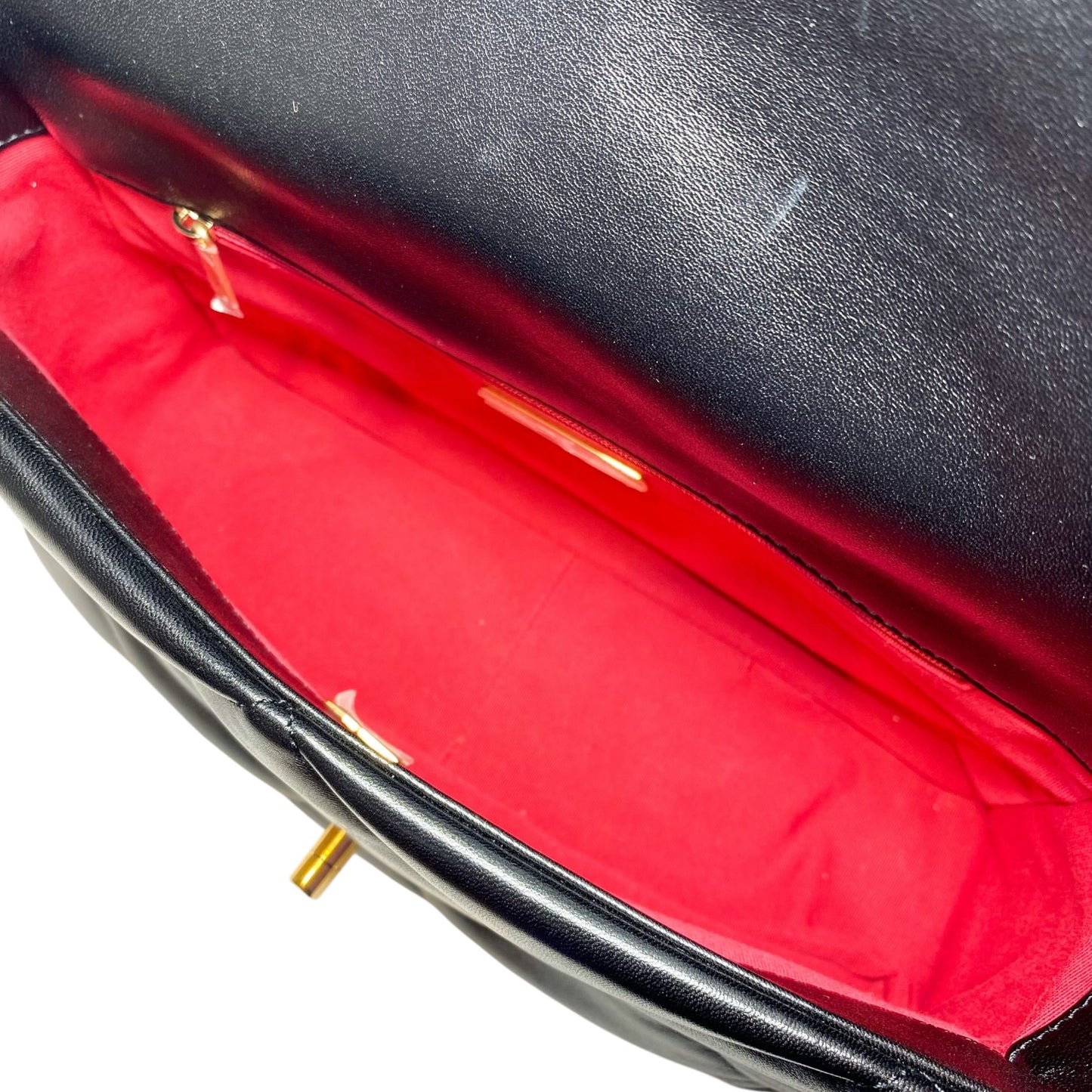 Chanel 19 Black Large