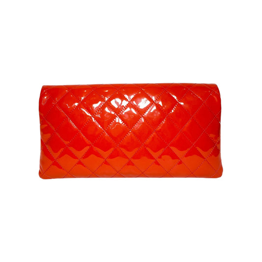 Chanel Patent Red Beauty CC Clutch