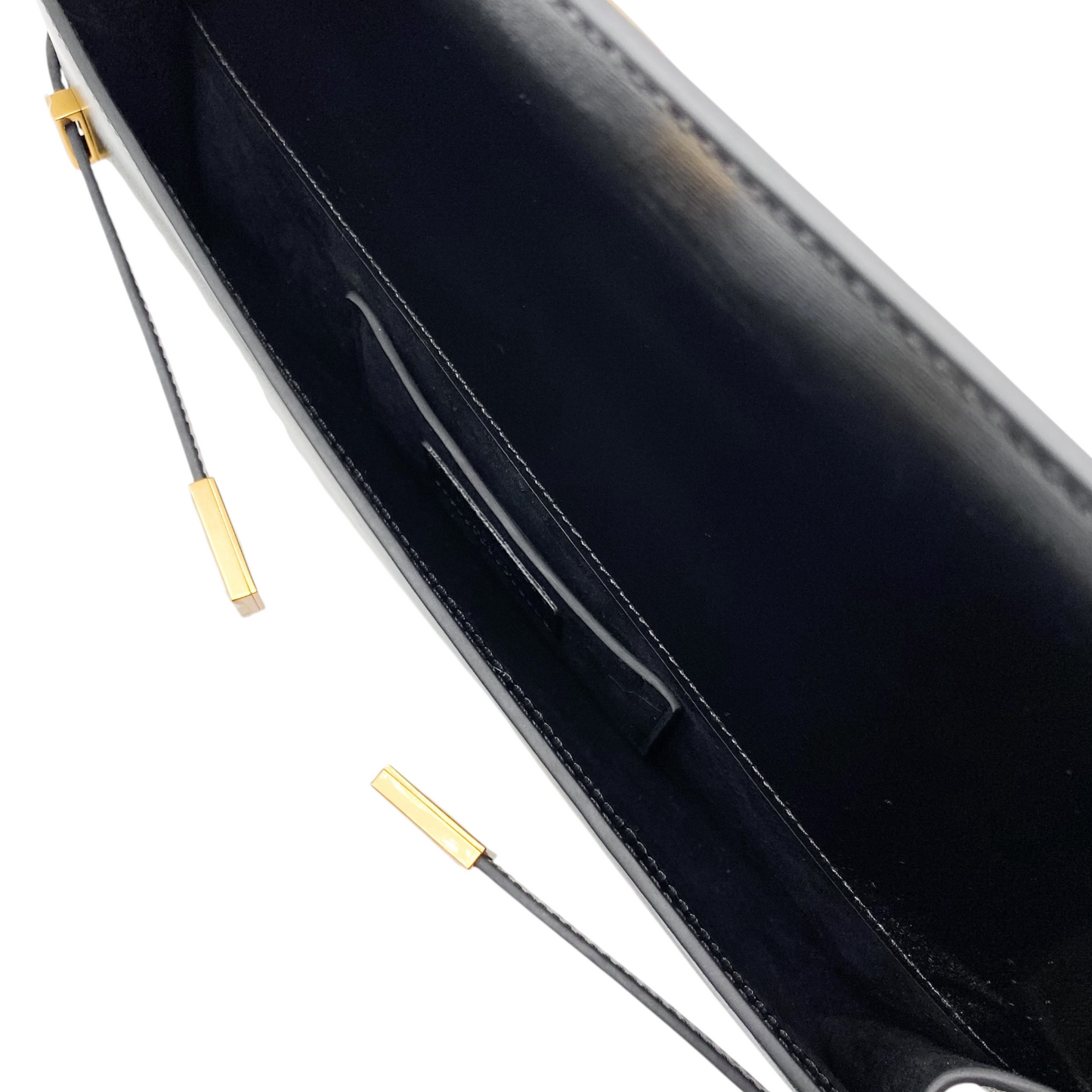 Saint Laurent Nero Manhattan Clutch