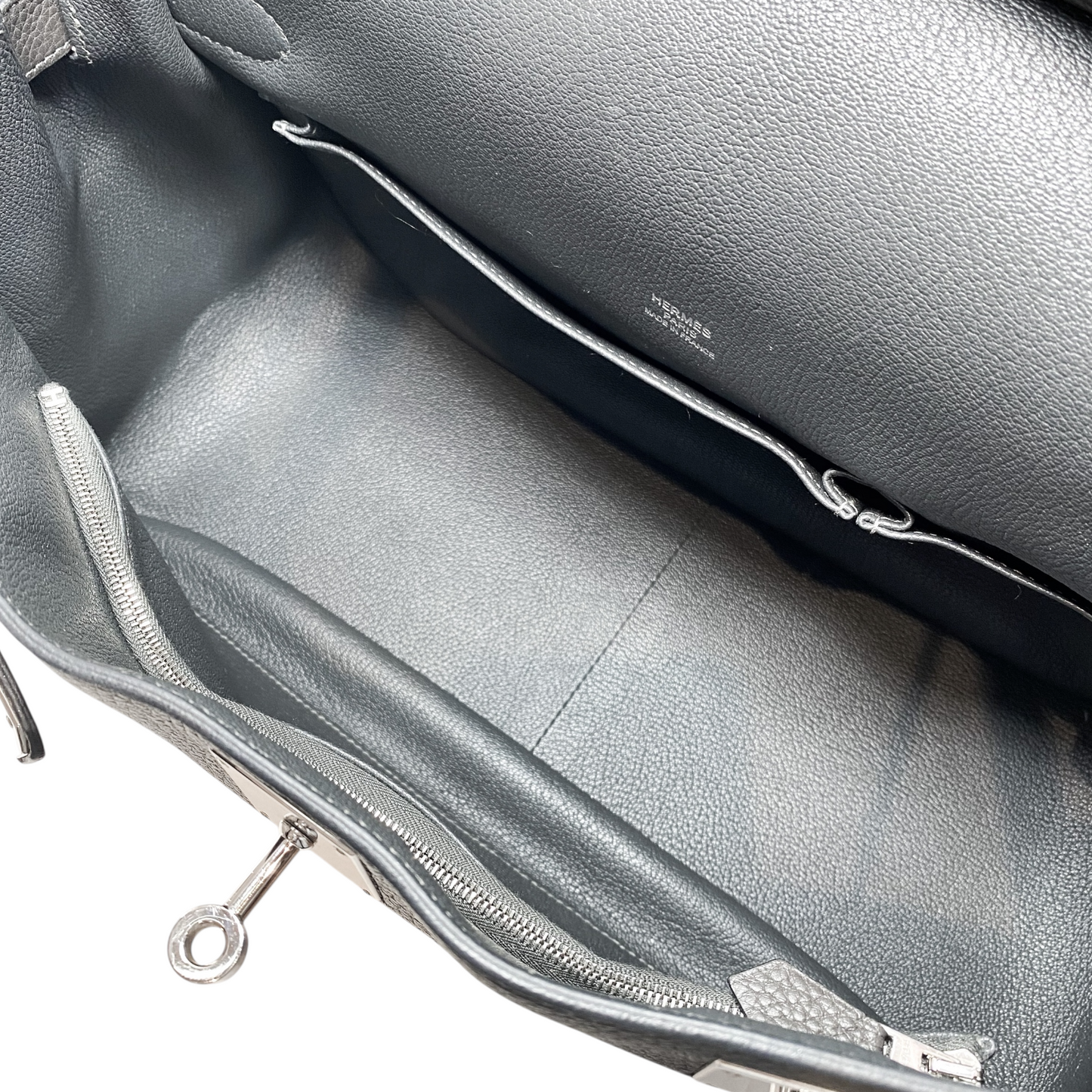Hermes Jypsiere 34 Graphite Palladium Hardware