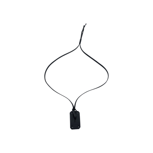 Hermes Noir O’Kelly Pendant Necklace
