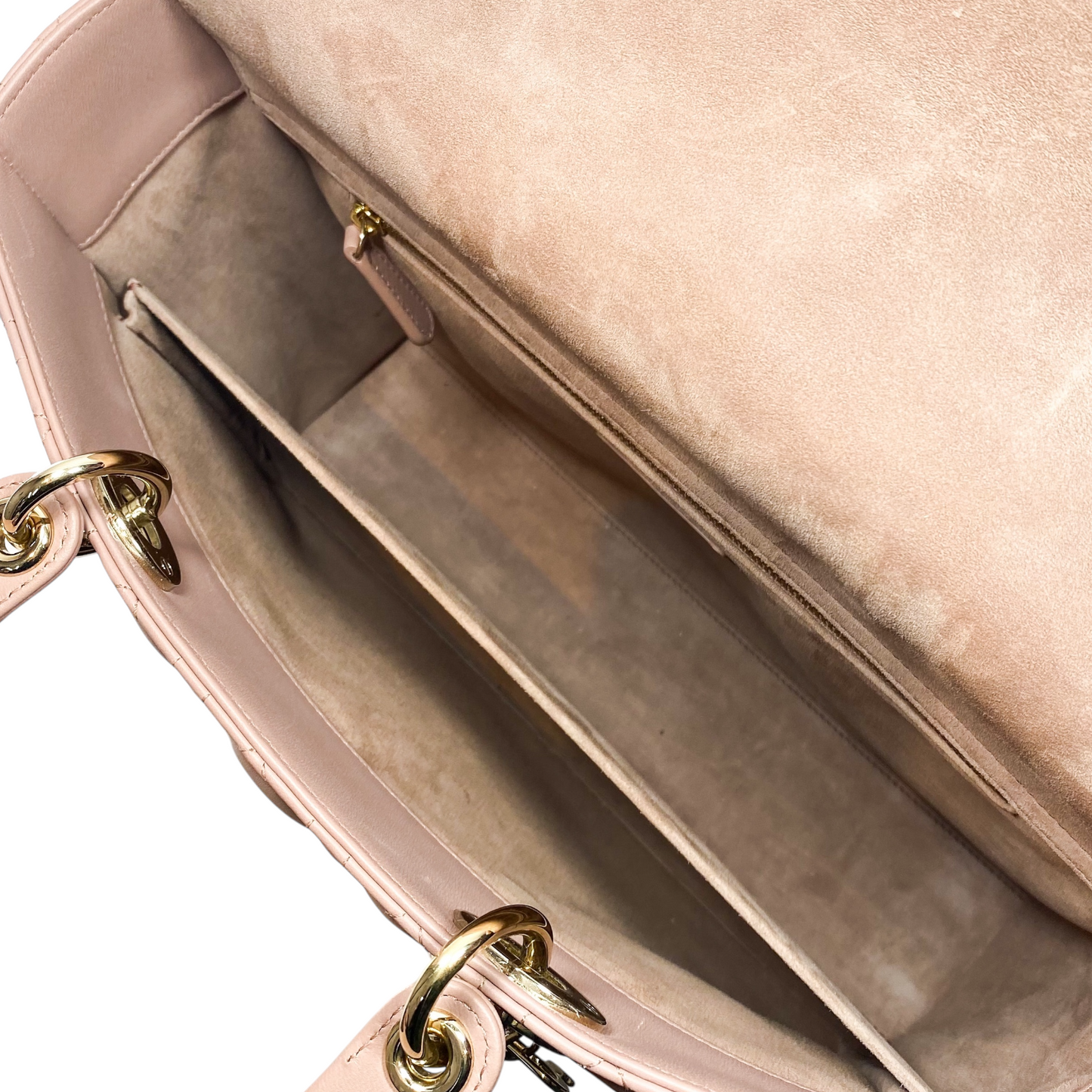 Dior Taupe Large Lady Dior