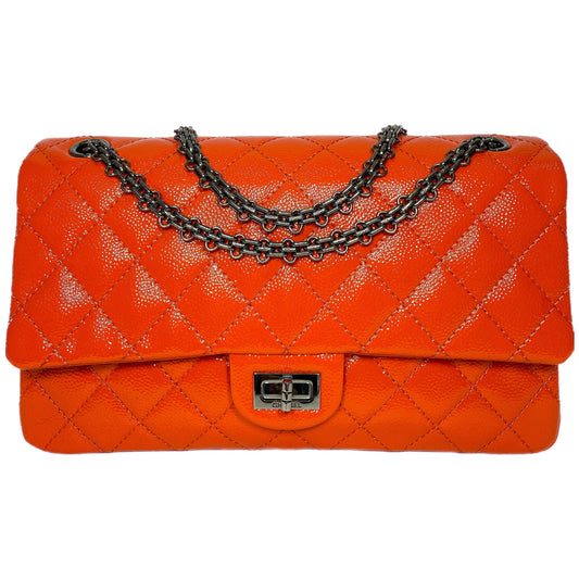 Chanel 2.55 Orange Reissue Flap Bag