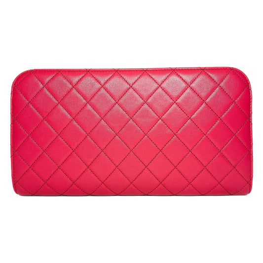 Chanel Dark Pink Coco Midnight Clutch