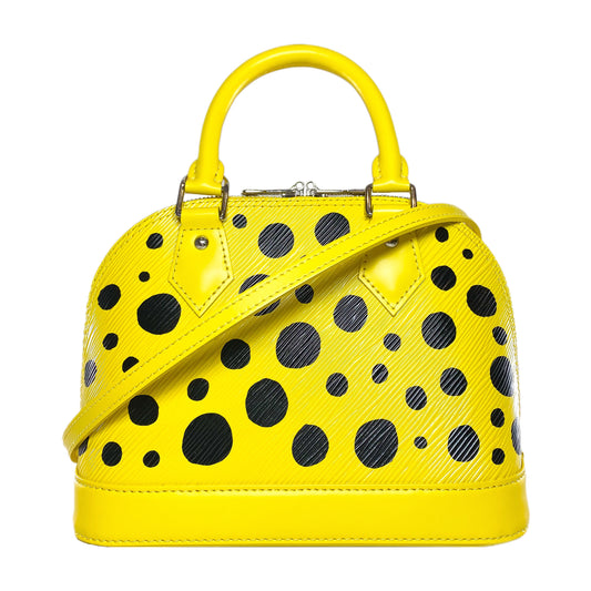 Louis Vuitton Yellow Epi Kasuma Alma