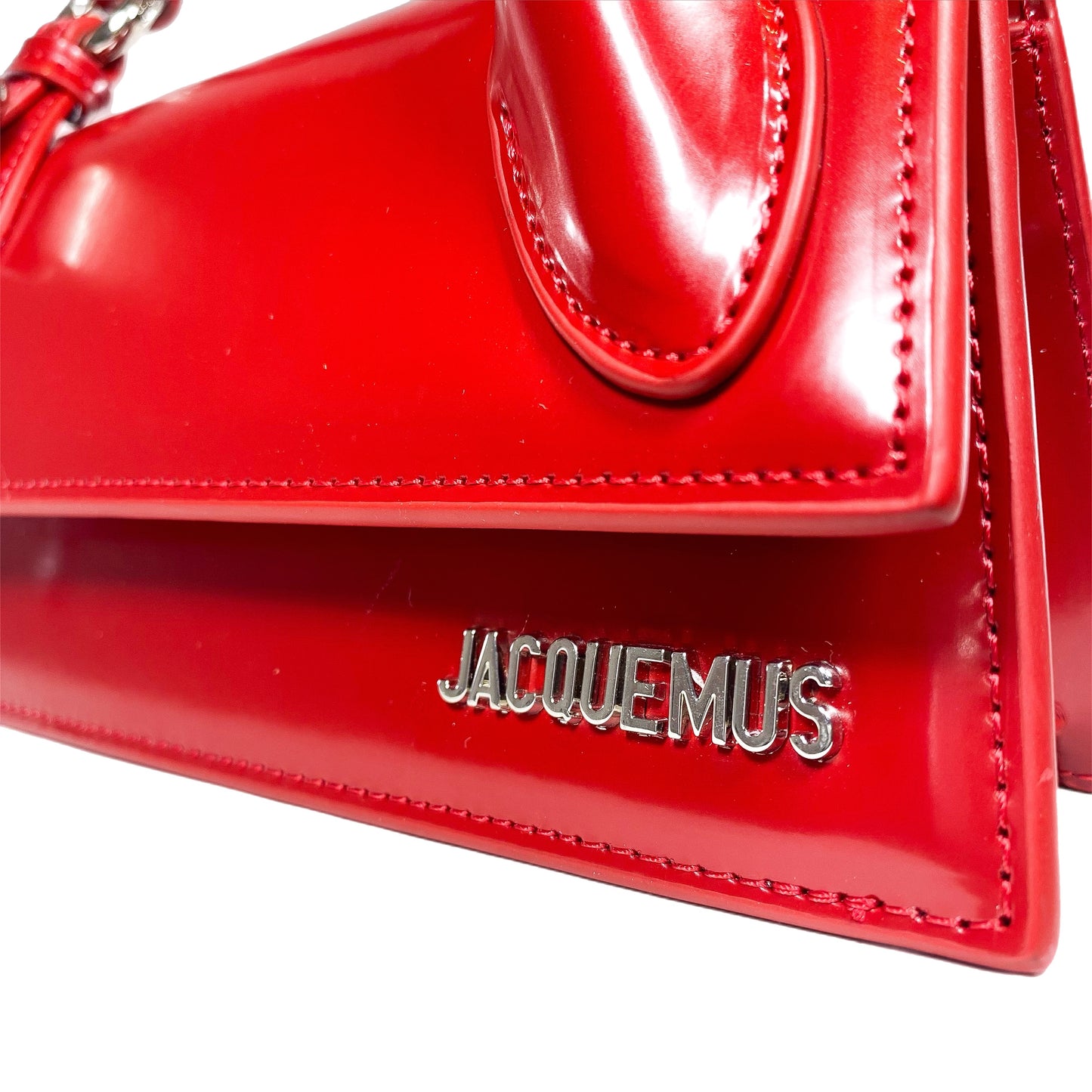 Jacquemus Red Le Chiquito Long Boucle