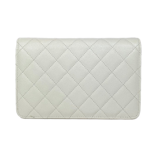 Chanel Ivory Wallet On Chain