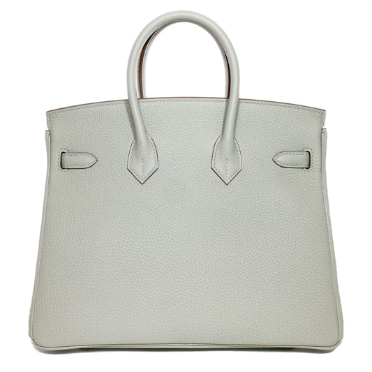 Hermes Birkin 25 Gris Perle Togo Gold Hardware