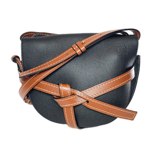 Loewe Black Warm Desert Gate Crossbody Bag
