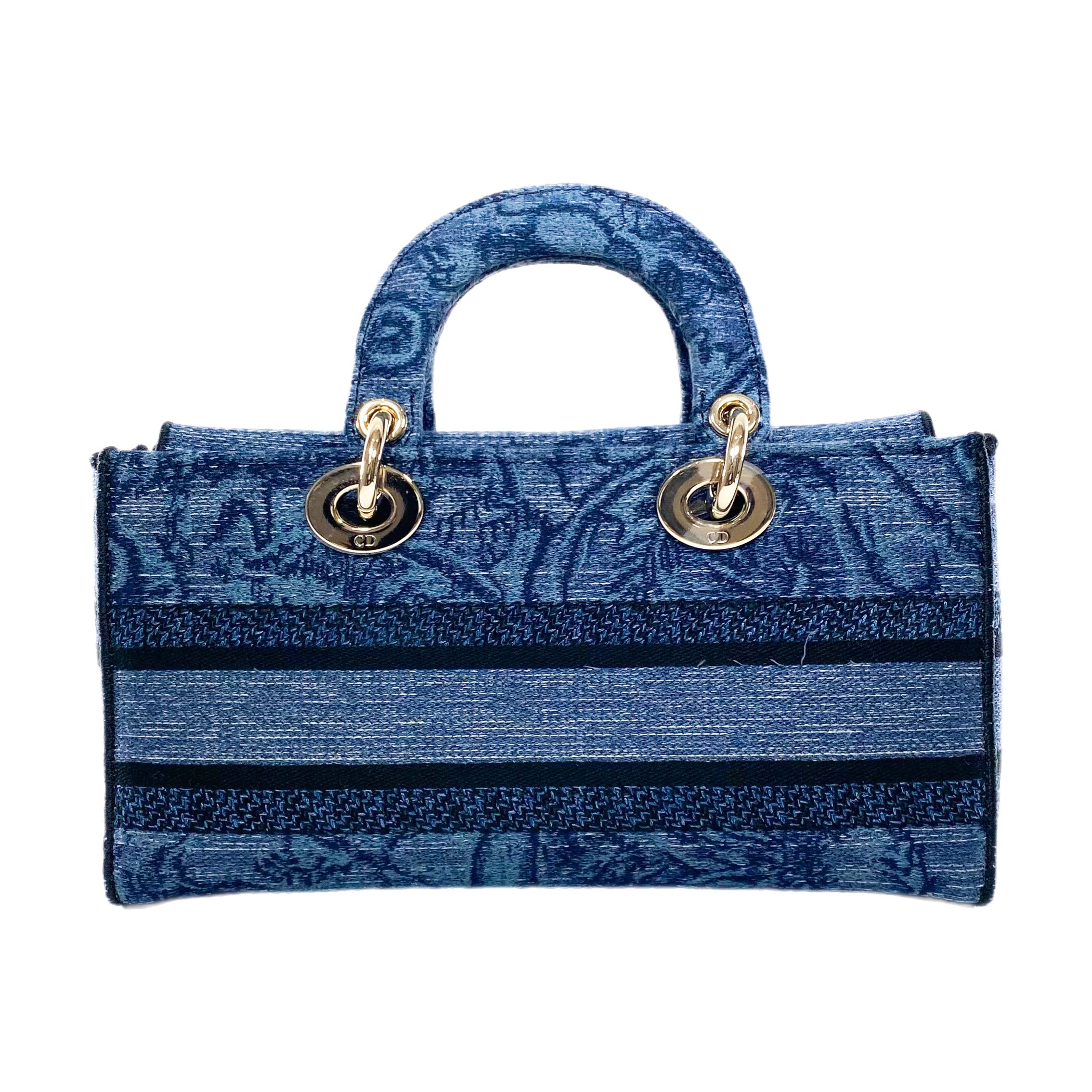 Dior Denim Blue Medium Lady D-Joy Bag