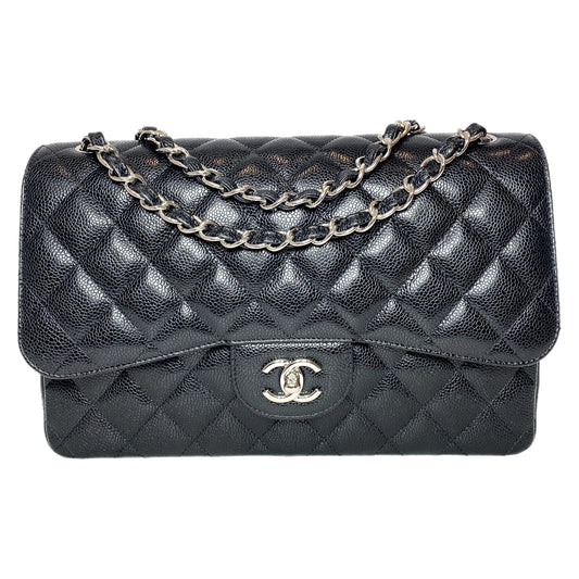 Chanel Black Jumbo Double Flap Bag