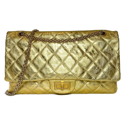 Chanel Metallic Gold Reissue Flap Bag