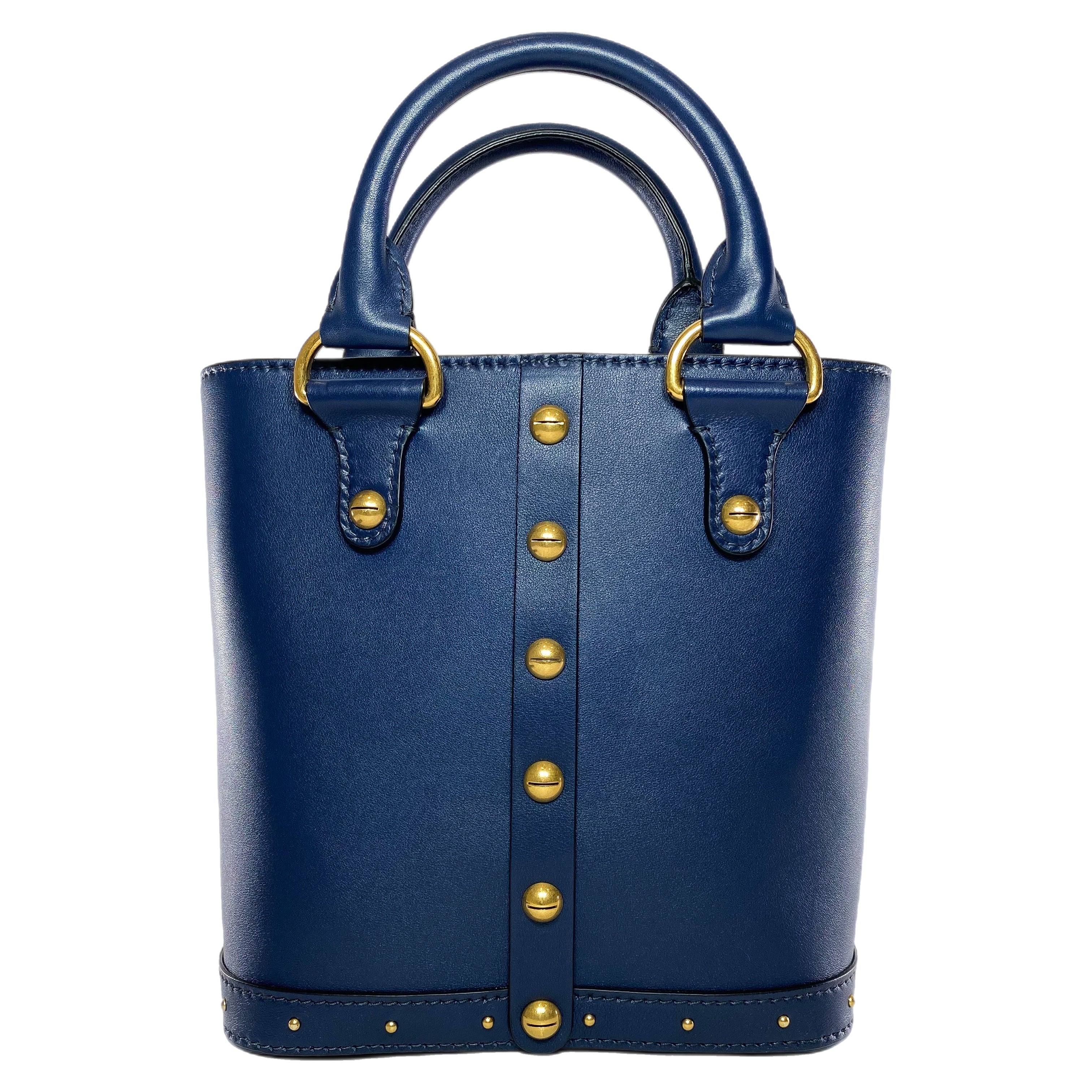 Dior Navy Small Dioravenue Bucket Bag