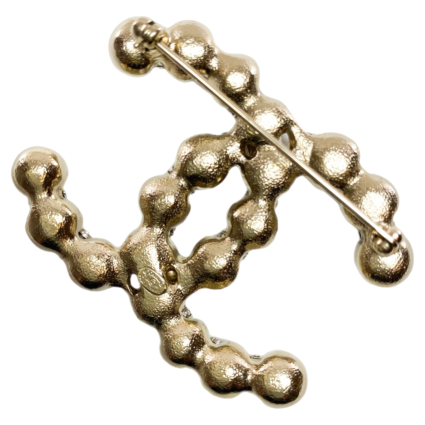 Chanel Pearl Crystal Brooch