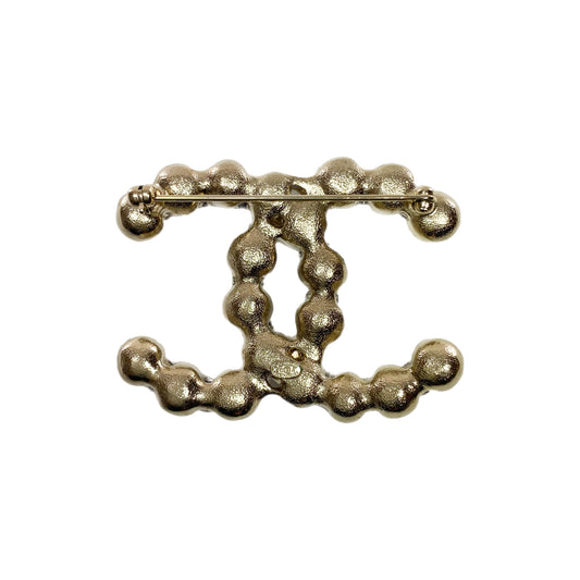 Chanel Pearl Crystal Brooch