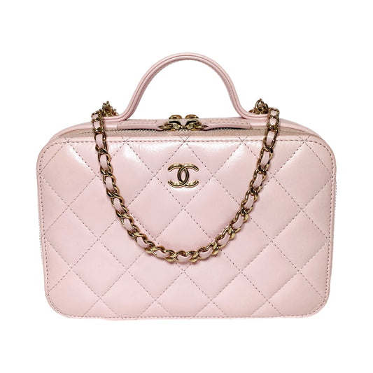 Chanel Light Pink Square Vanity
