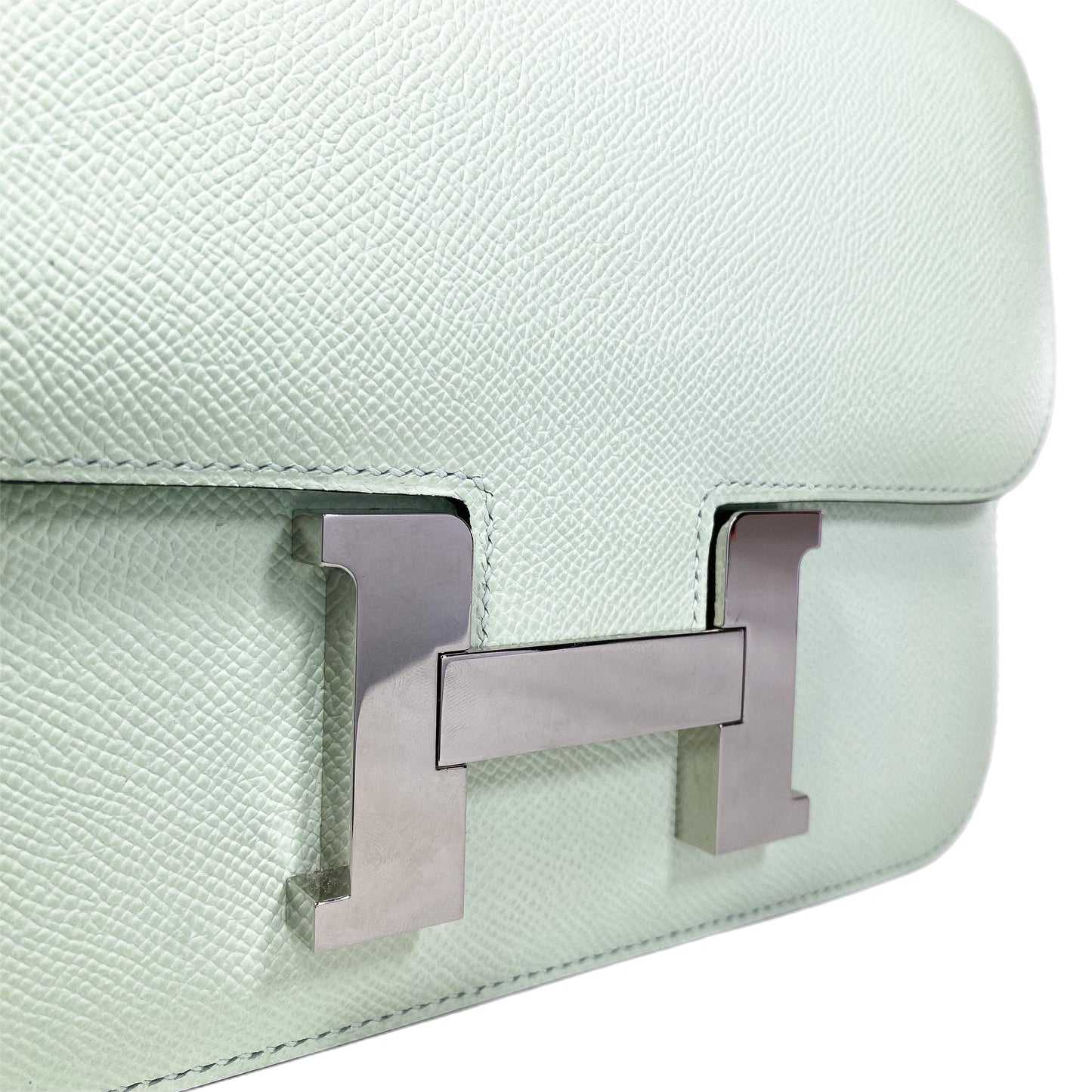 Hermes Vert Fizz Constance 24 Epsom PHW
