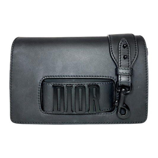 Dior Ultra Matte Black Dio(R)evolution Flap Bag
