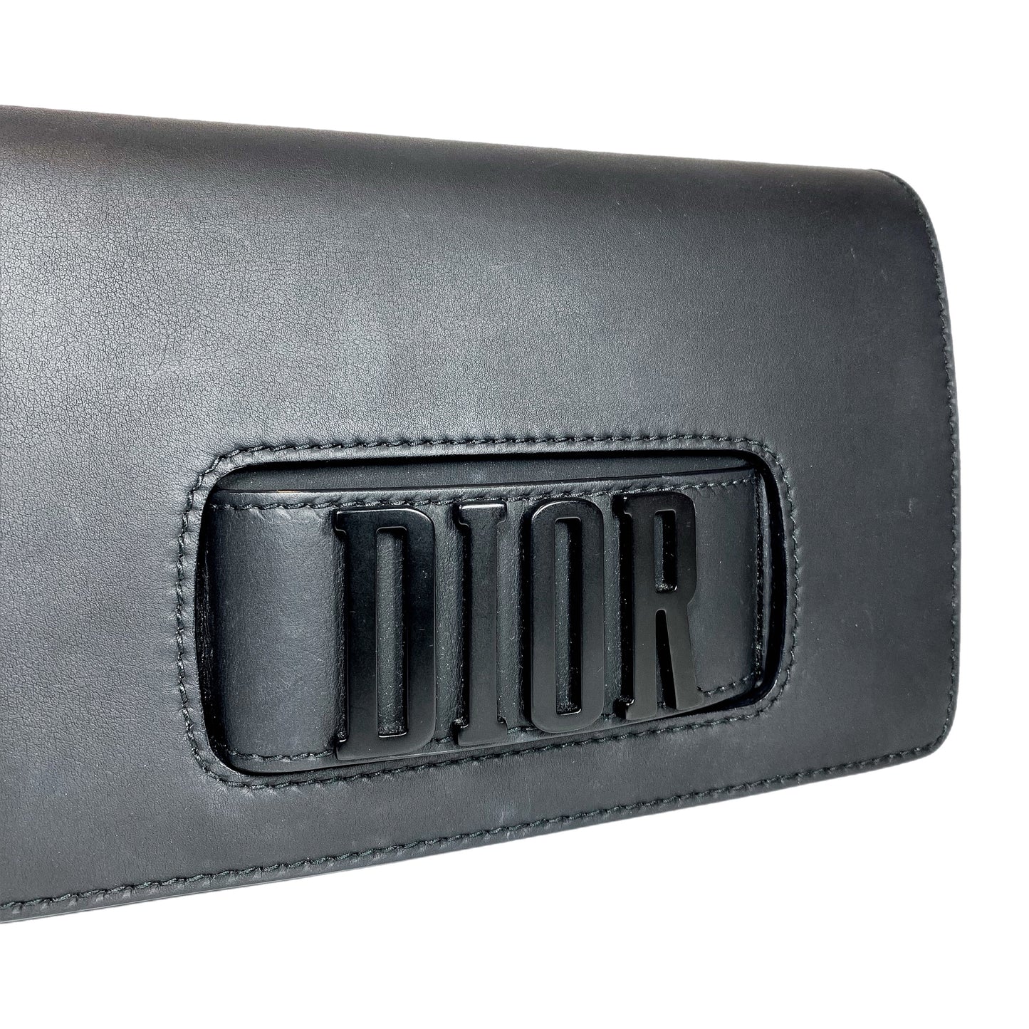 Dior Ultra Matte Black Dio(R)evolution Flap Bag